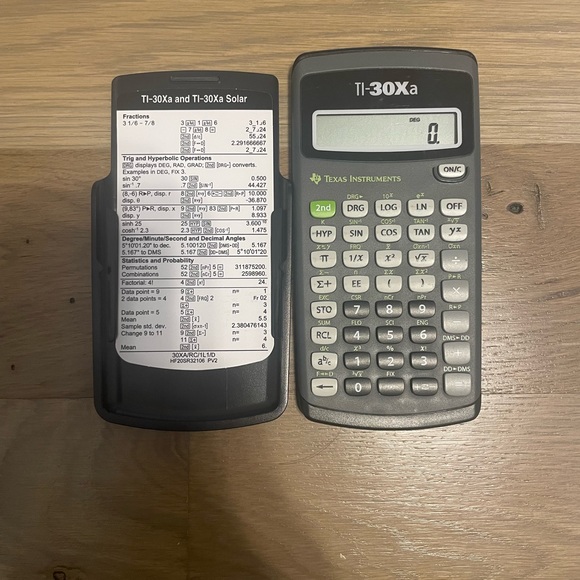 TI-30Xa calculator - Picture 2 of 4